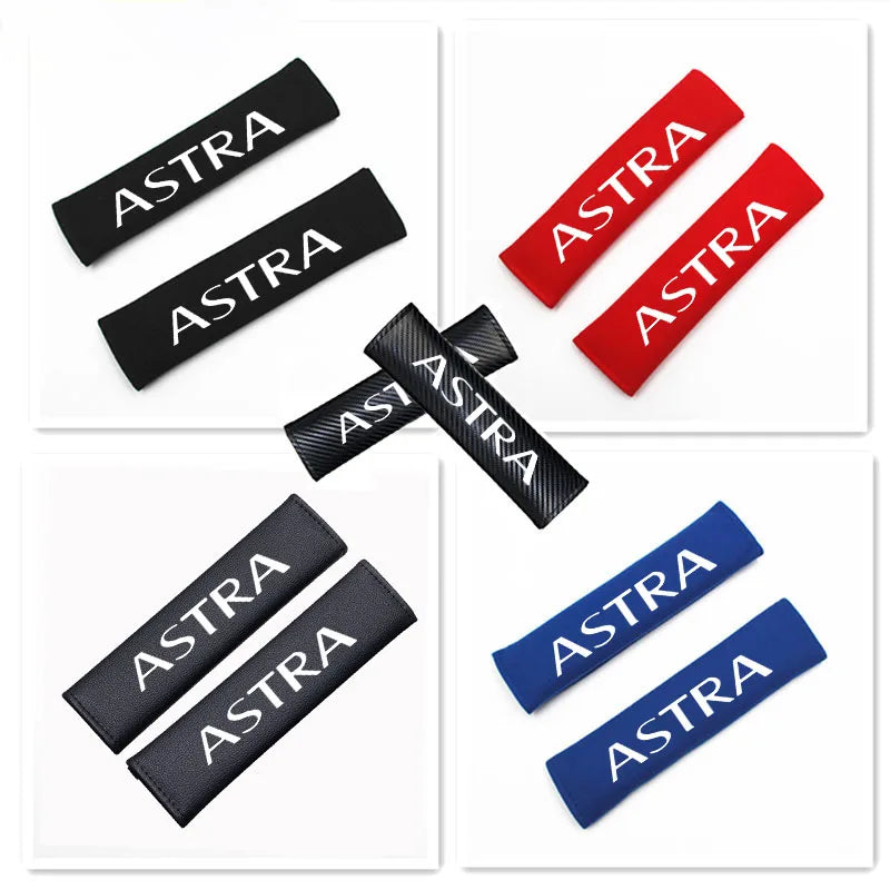 Car Safety Belt Cover Adjustable Seat Belt Cover Shoulder Strap Covers Protection Shoulder Strap Pad for opel Astra accessories