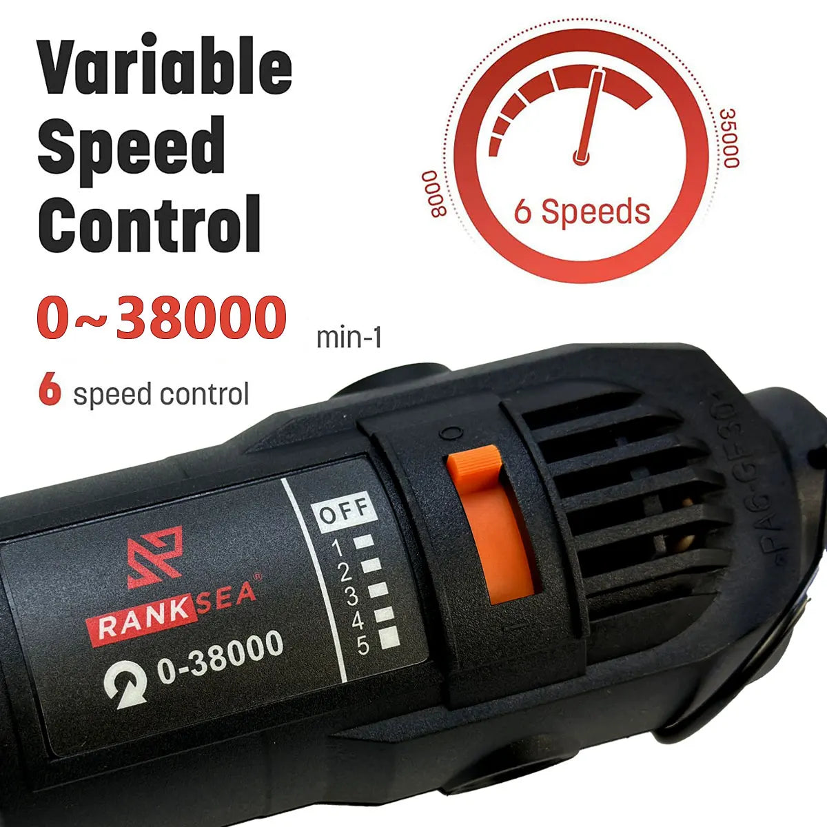 Rotary Tool Kit, Equipped With Flex Shaft And Multifunctional Chuck, 43 Accessories! ✨