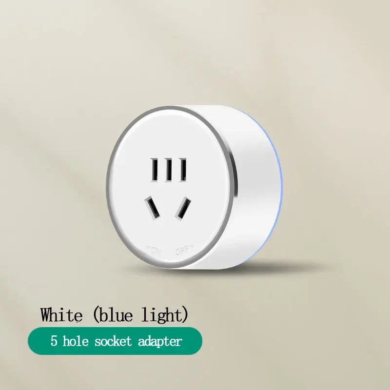 EU US Universal Home Room Movable Power Rail Sliding Track Socket With LED Human Body Induction Light Desktop Mobile Socket