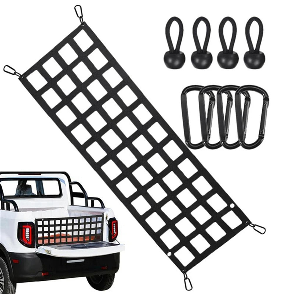 Trunk Organizer 🌟 Net (UV Protection!) Pickup Tailgate!💖 Durable and Long lasting! ✅