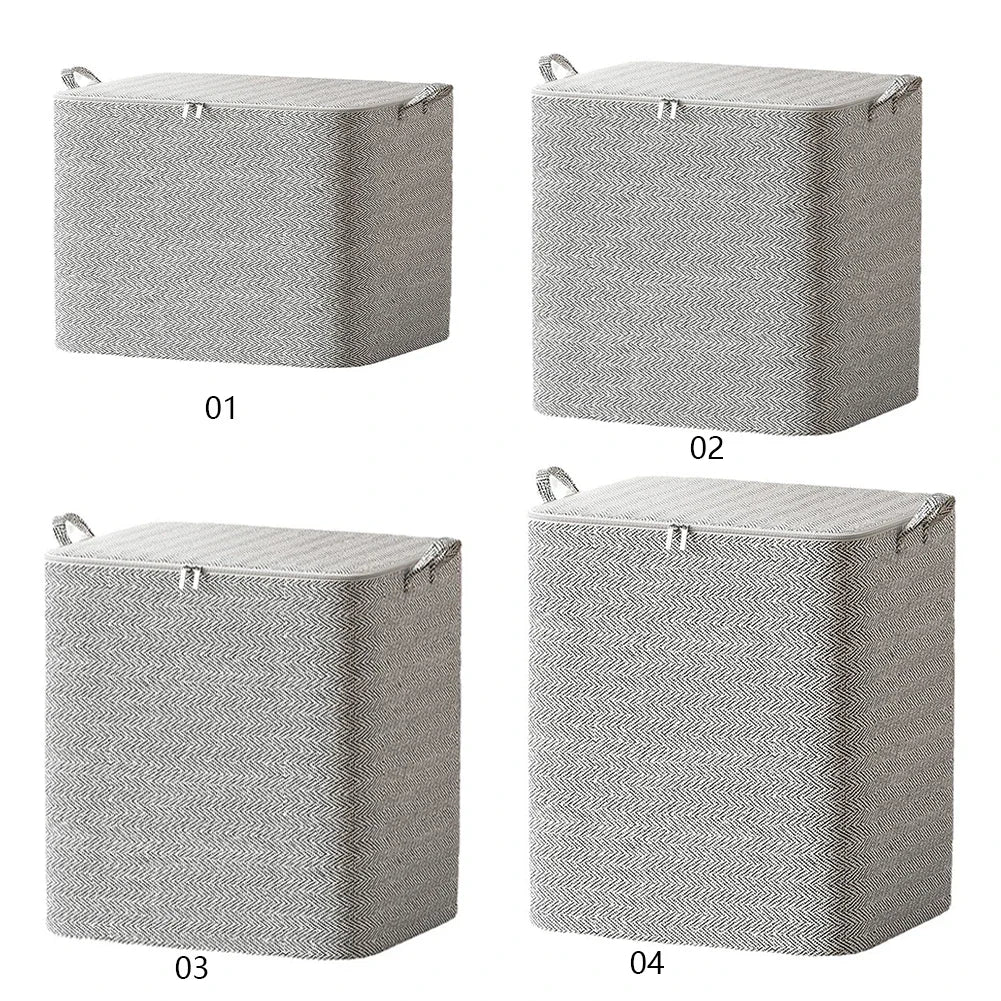 30/110/150/220L Storage Box Foldable Clothing Organizer Large Capacity Household Quilt Storage Bag Clothes Folding Closet