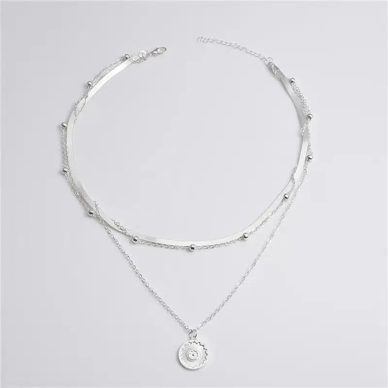 Classic Casual Necklace Neck Decoration Charm Necklace Fine Workmanship Fashion Women Simple Pendant Necklace