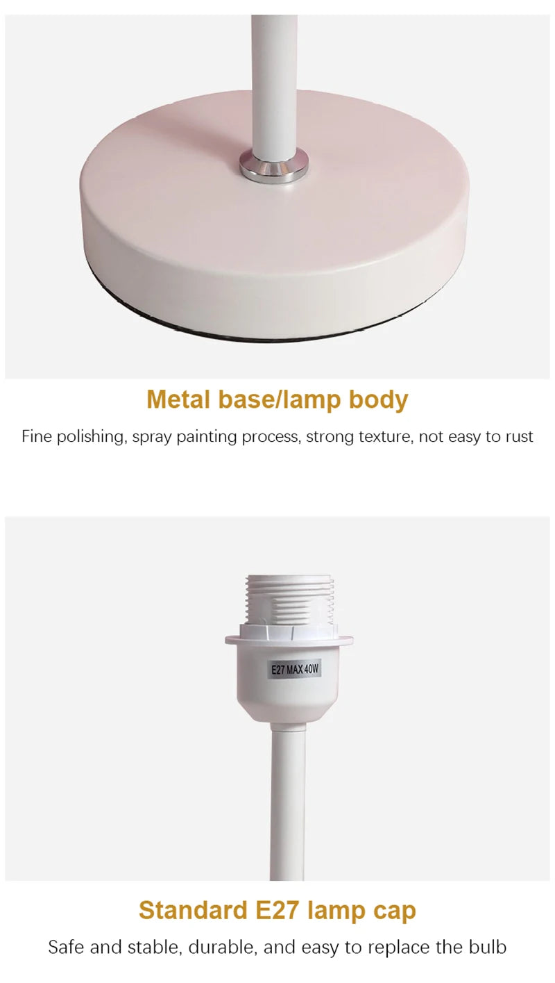 LED Table Lamps Study Bedroom Decoration Bedside Tables Rechargeable Light Touch Remote Control Cloth Cover Reading Desk Lamp