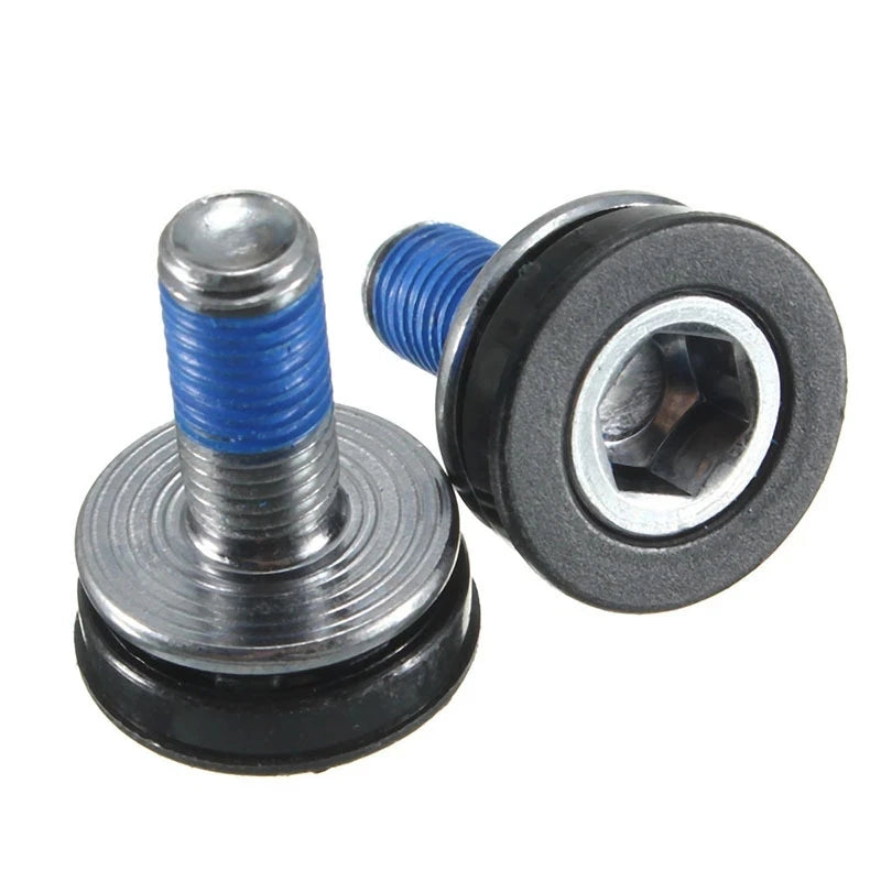2/4/10pcs M8x15mm Mountain Bike Hex Head Crank Arm Bolts Bicycle Axle Bolt Waterproof Screw Bicycle accessories Repair Tools