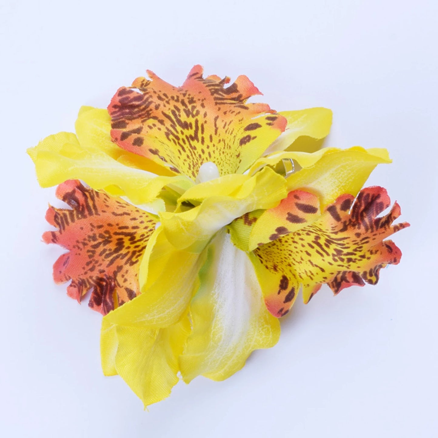 1PC Fashion Flowers Hair Clips Women Bohemia Bridal Orchid Hairpins Wedding Accessories Girls Barrette Beach Hair Accessories