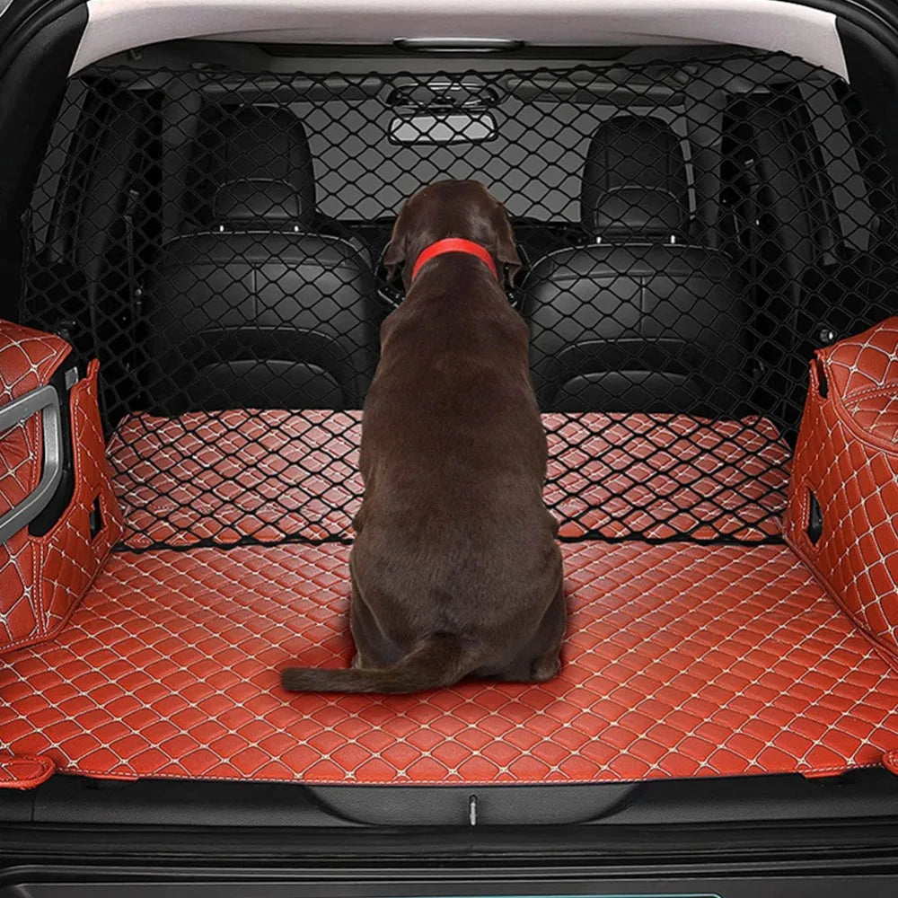 Car Trunk Fence Pet Dog Isolation Protective Net Sturdy Durable Elastic Isolation Nets Pets Safety Fence for Any Vehicle