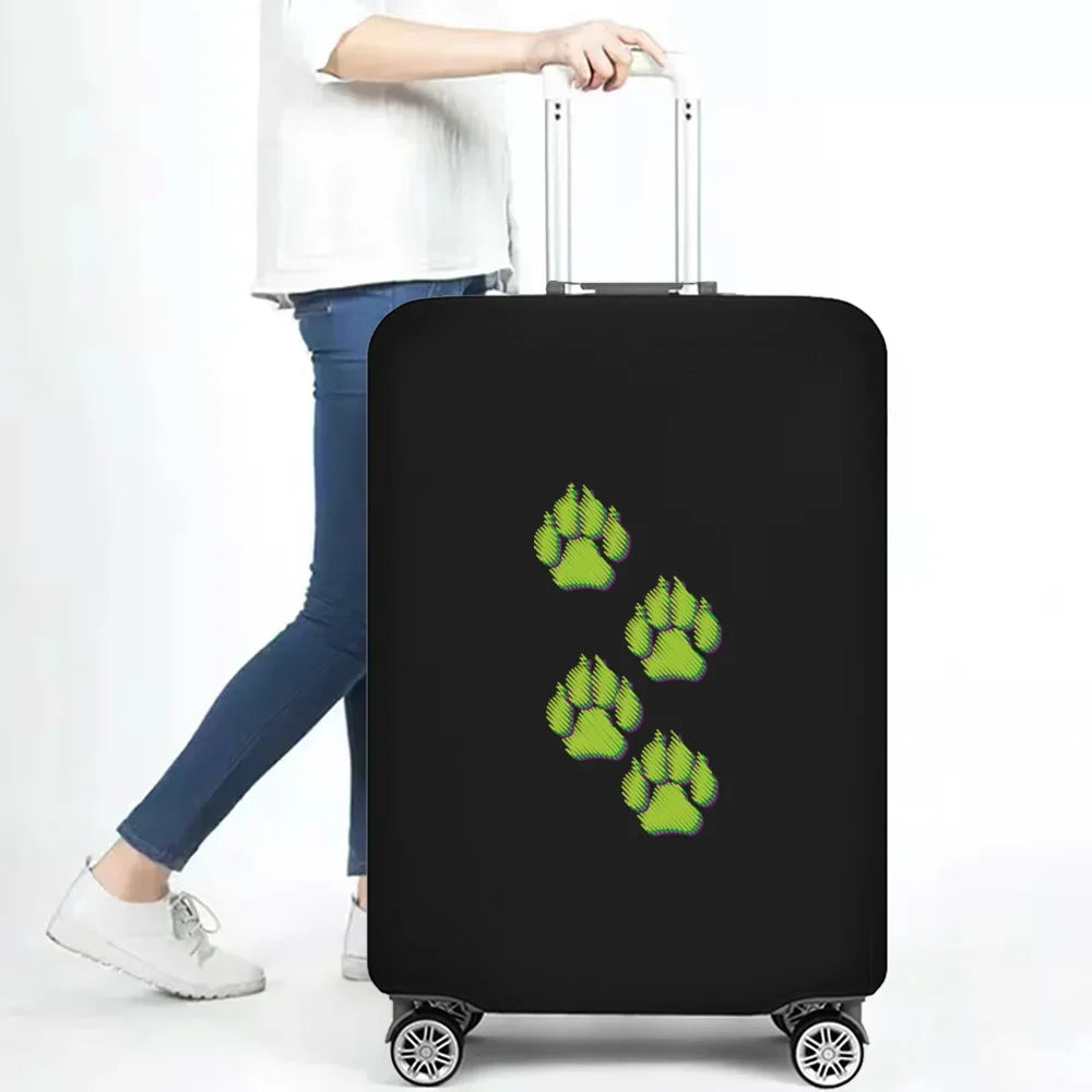 Travel Essentials Suitcase Case for 18-32 Inch Walls Print Trolley Protective Covers Holiday Traveling Accessories Luggage Cover