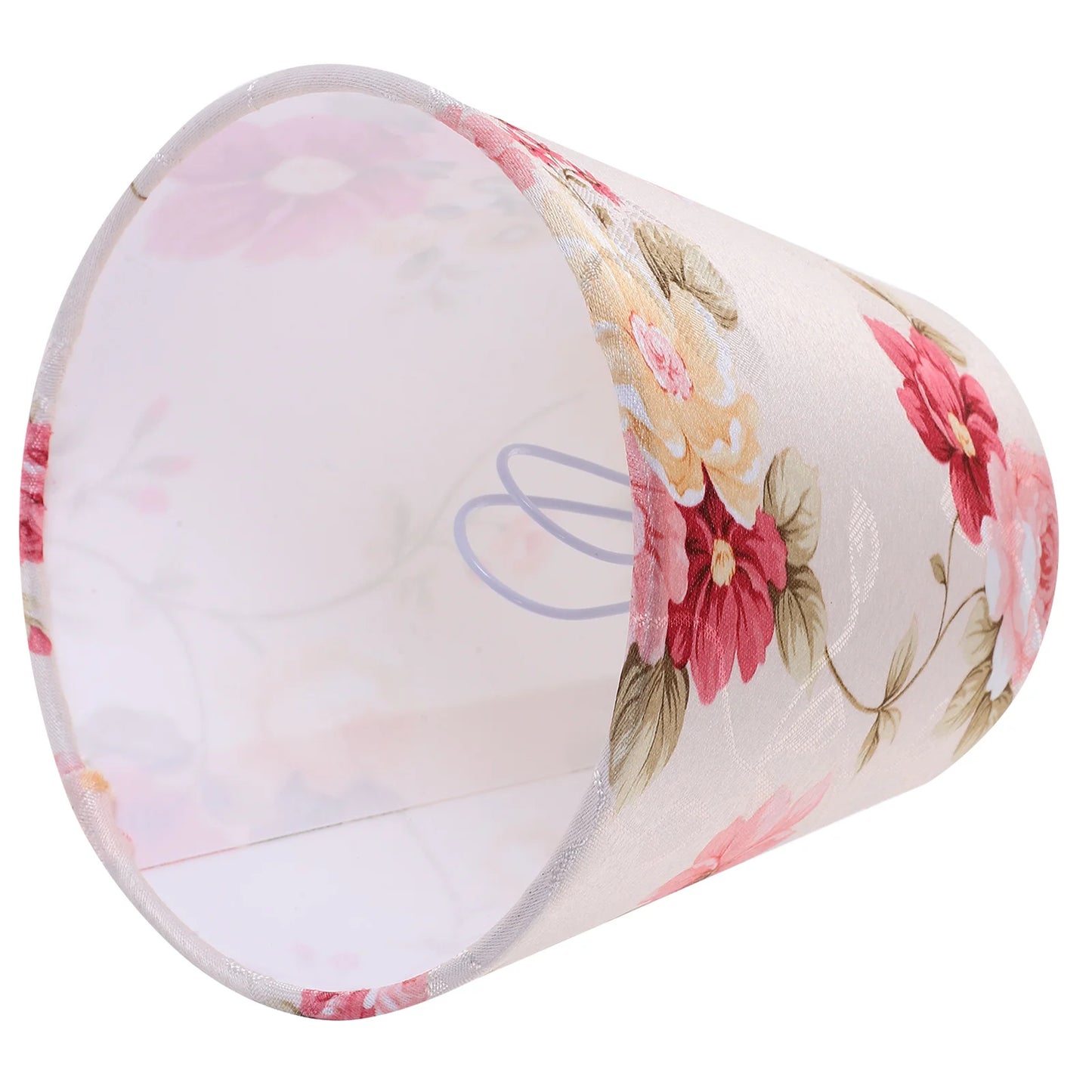 Pastoral Flower Lamp Shade Elegant Fabric Pendant Light For Bedroom Living Room Easy Install table lamp shade table lampshade (Free Shipping) 💝💖🌹 (Free Shipping) 💝💖🌹
