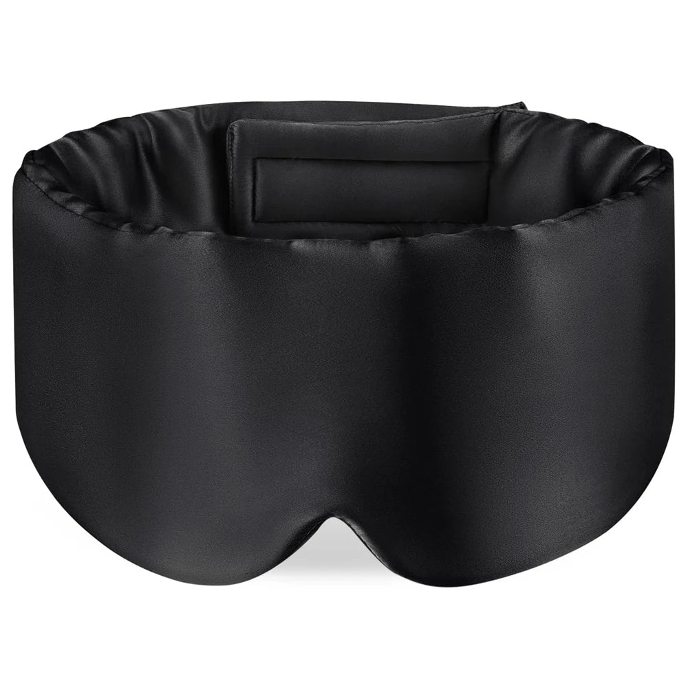 100% Mulberry Silk Blackout Sleeping Eye Mask Soft And Non-Intraocular Pressure Sleeping Mask Suitable For Side Sleep Adjustable
