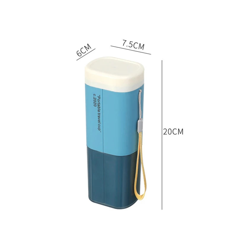 Travel Portable Toothbrush Storage Case Box Toothbrush Holder Cover Wash Cup Toilet Storage Box Bathroom  Accessorie