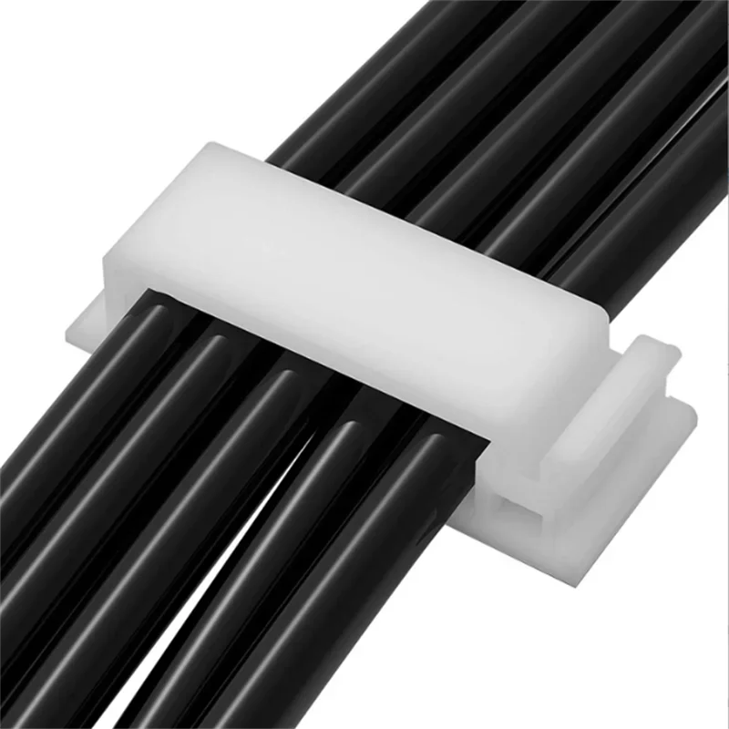 Cable Fixing Clip Cable Wire Sorting Buckle Chassis Organizer 19*47 Black and White Organizer