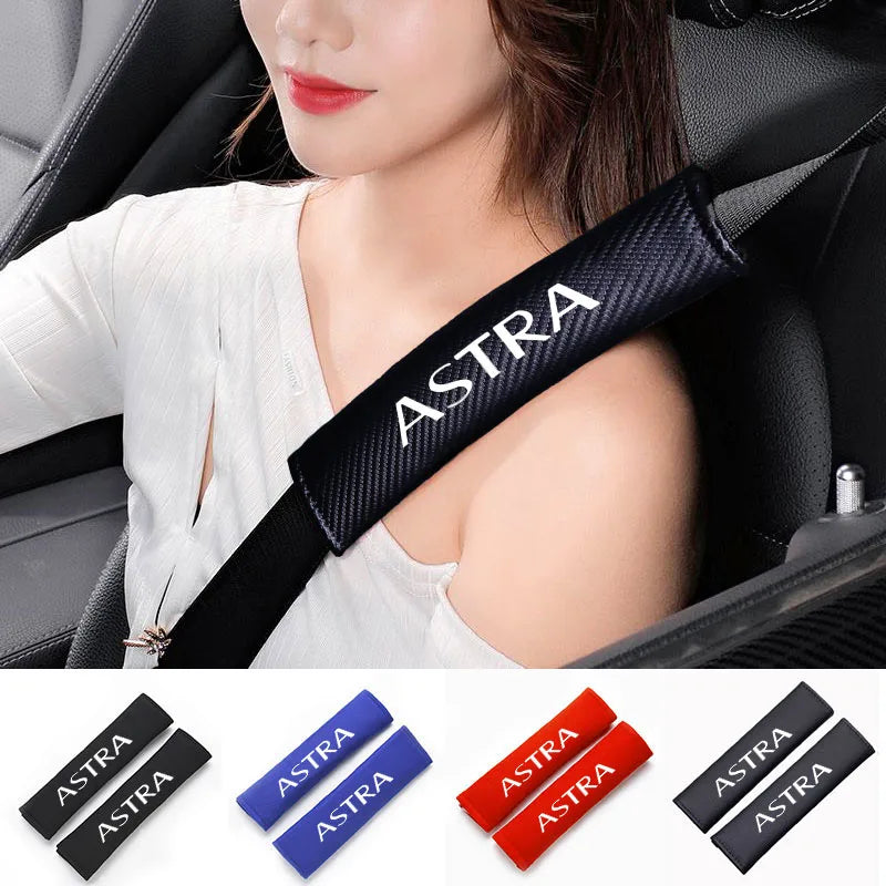 Car Safety Belt Cover Adjustable Seat Belt Cover Shoulder Strap Covers Protection Shoulder Strap Pad for opel Astra accessories