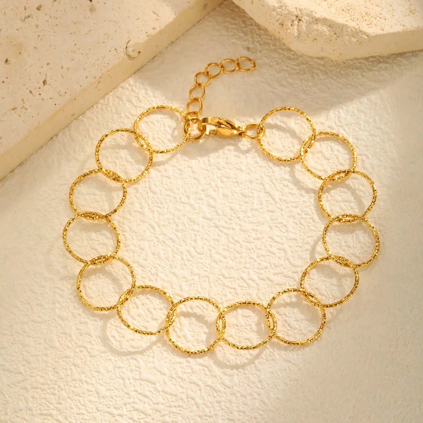 Trendy Chain Design Bracelet for Women,Stainless Steel Round Chain Bracelets,Charm Jewelry Gifts