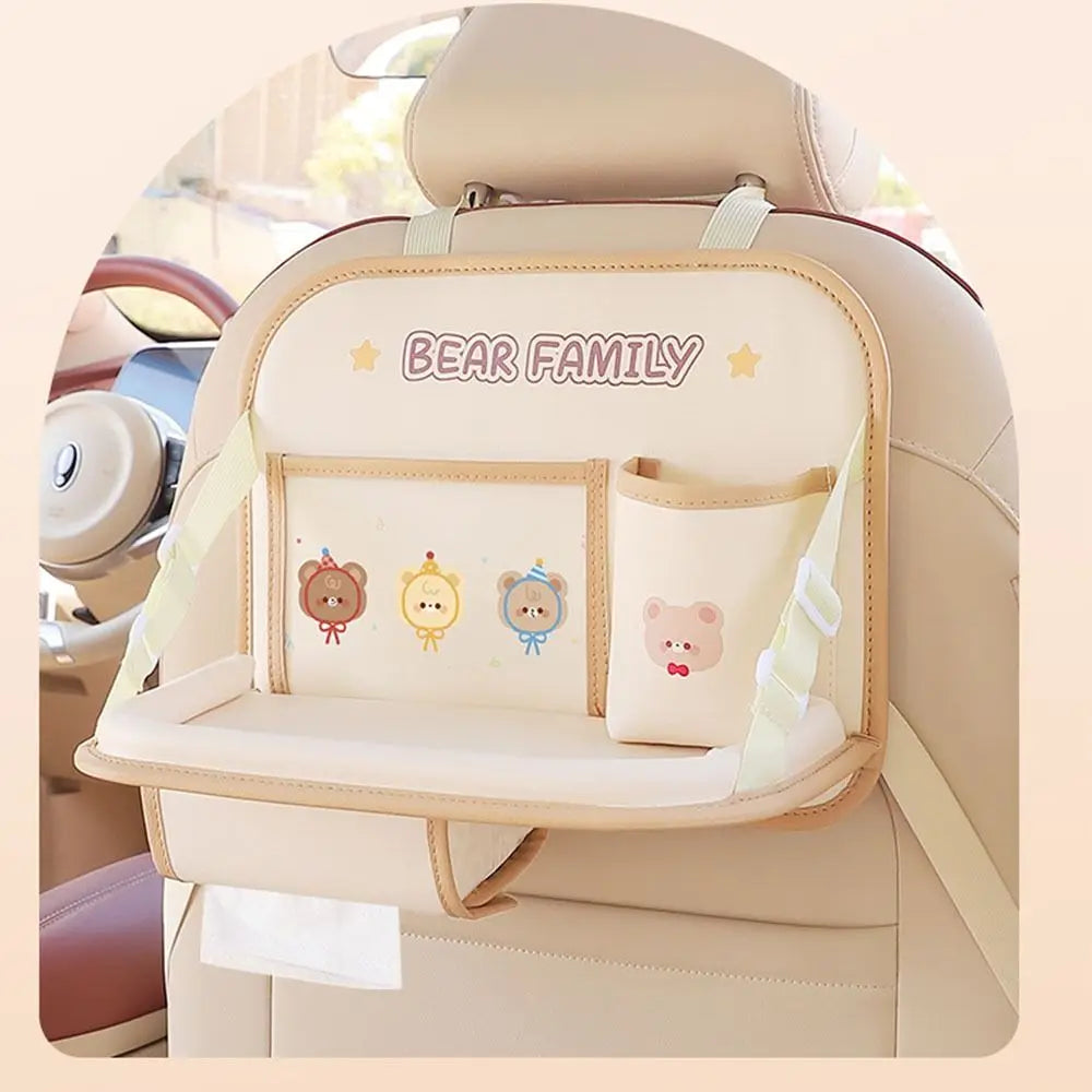 Food Tray Car Back Seat Tray Folding Save space Foldable Car Backseat Table Durable Waterproof Car Work Dining Table