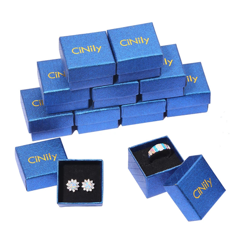 CiNily 925 Sterling Silver Pink Fire Hearted Opal Stone Rings with Pink Zircon for Women Wedding Party Fashion Jewelry Size 5-12