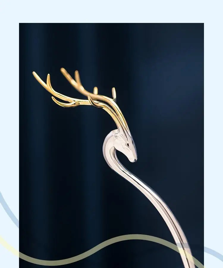 New Antlers Hairpin Female Design Fashion Exquisite Wild Hair Accessories  Christmas Day Headdress Simple Hair Pins For Women