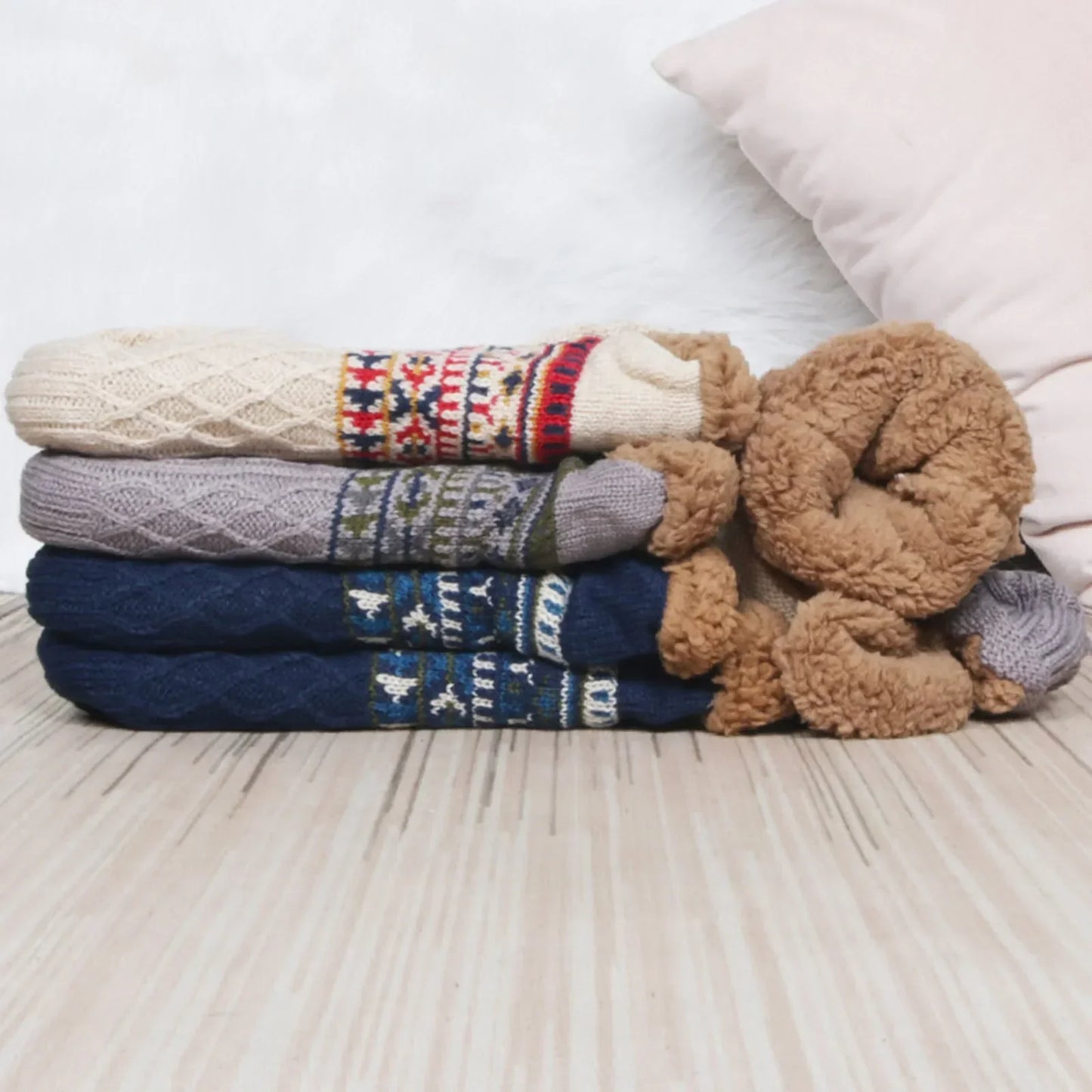 Fall and Winter Floor Socks Home Warm Women Men Socks Snow Socks Sleep Carpet Socks Slippers Socks Men Non-slip Yoga Socks 2025
