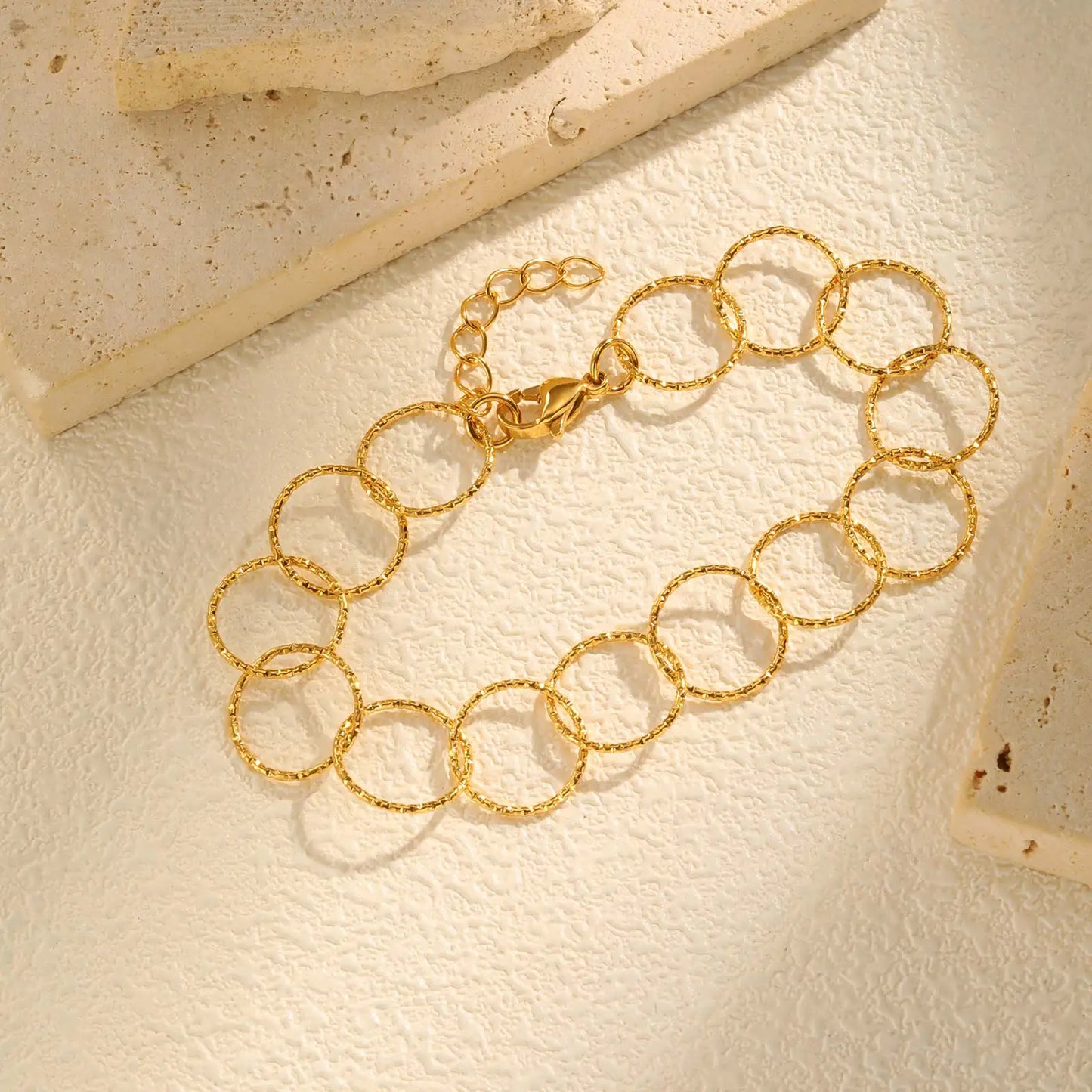 Trendy Chain Design Bracelet for Women,Stainless Steel Round Chain Bracelets,Charm Jewelry Gifts