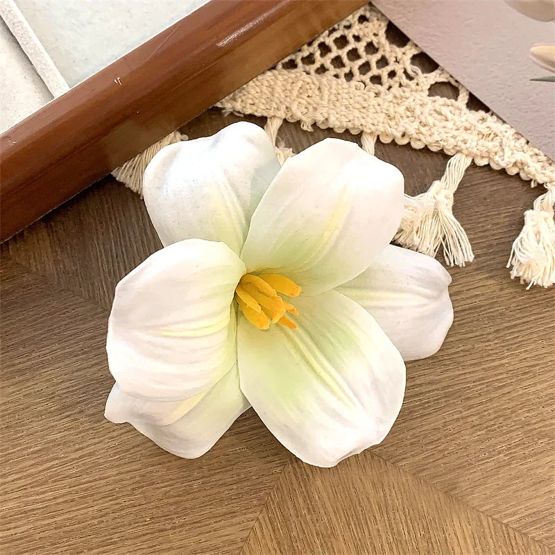 Artificial Flower Hairpins for Women Large Flower Hair Clip Bohemia Style Beach Hairpin Hawaiian Party Headwear Hair Accessories