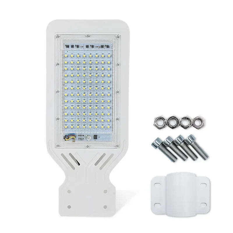 LED Street Lamp 100W AC 110V 220V 230V 240V Outdoor Floodlight Spotlight IP65 Waterproof Garden Road Street Pathway Pole Lights