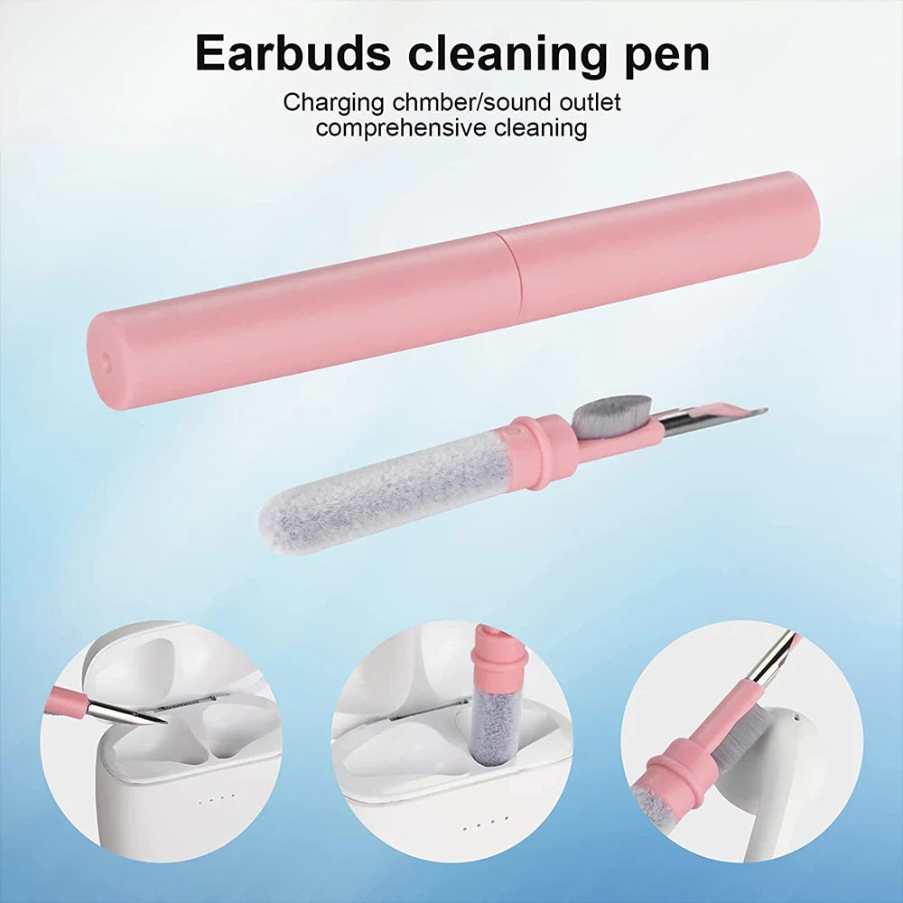 Earphones Cleaner Kit For Airpods Pro 3 2 1 Cleaning Brush Tools Bluetooth Earbuds Case Cleaning Tools for Huawei freebuds 4