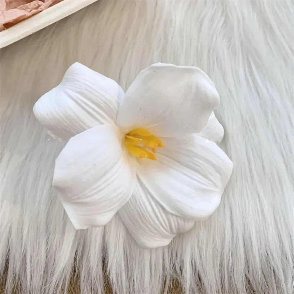 Cloth Simulation Flower Hair Clip Bohemian Style Korean Style Tulip Flower Hairpin Seaside Vacation Headwear