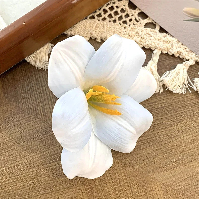 Artificial Flower Hairpins for Women Large Flower Hair Clip Bohemia Style Beach Hairpin Hawaiian Party Headwear Hair Accessories