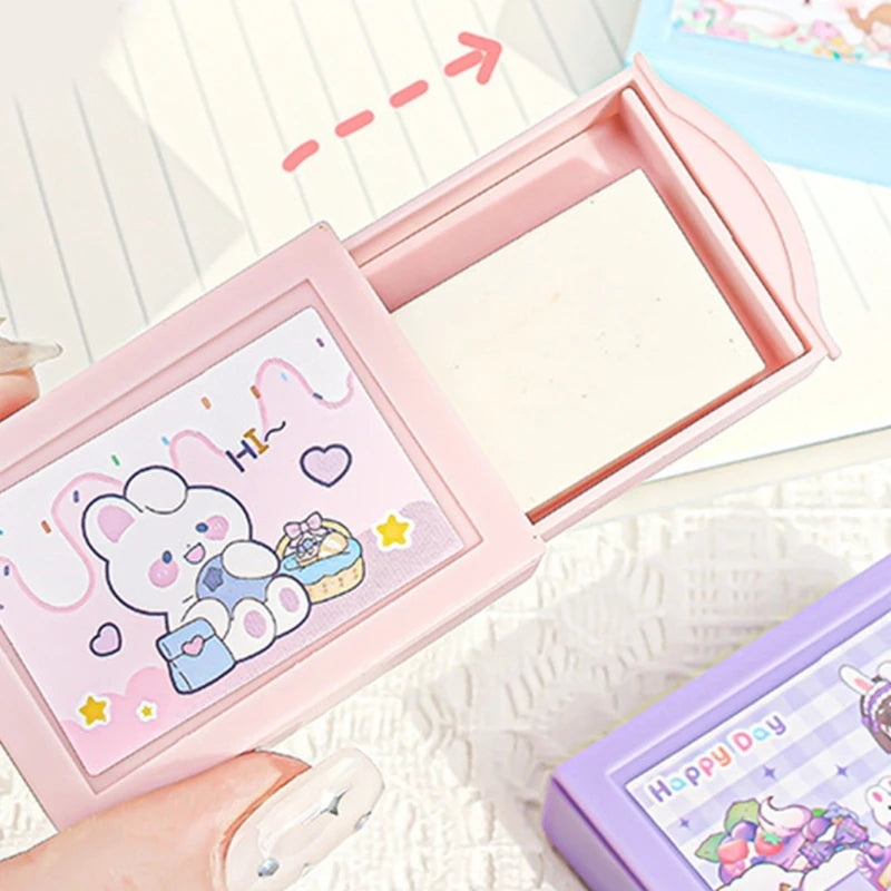 Fun Magical Case Erasers Cartoon Magical Box Erasers Large Rubber Erasers Stocking Fillers For Kid Students Game Rewards