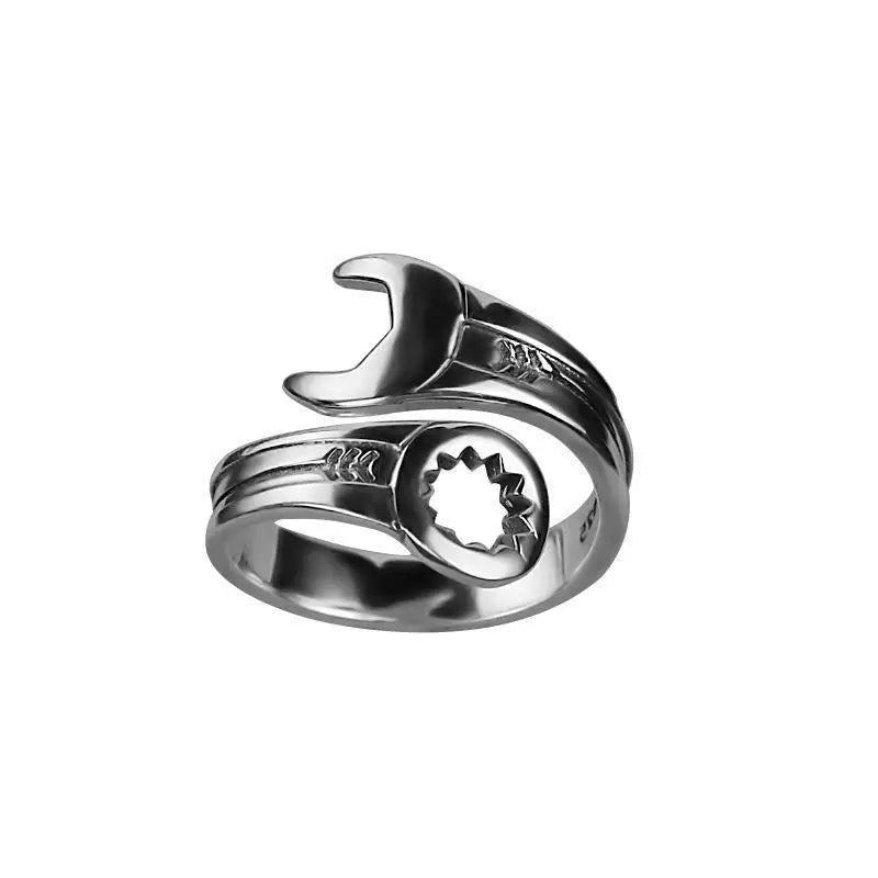 Trendy Fashion Stainless Steel Bracelets For Men New Fashion Cool Men's Personalized Open End Wrench Bracelets Gifts