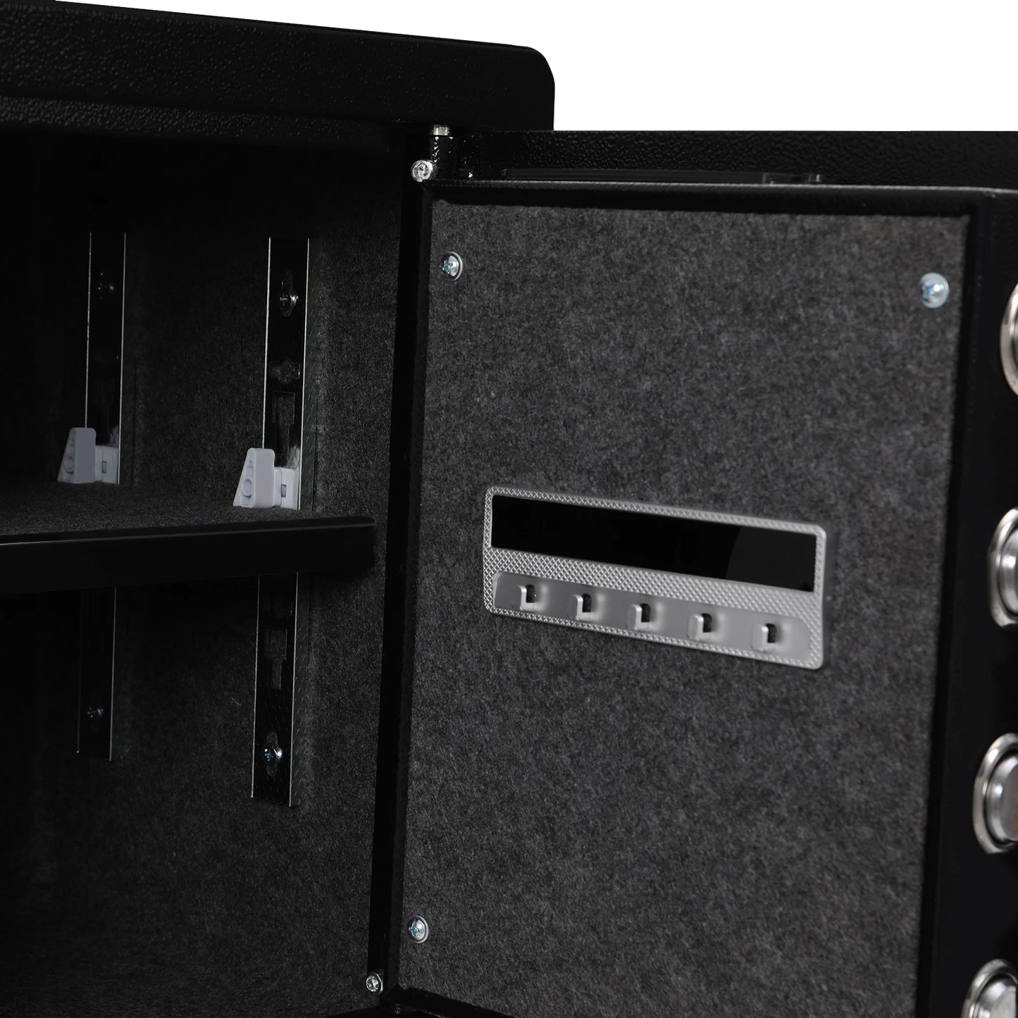 Electronic Furniture Safe with Combination Lock Digital Wall Safe Box Safe for Home