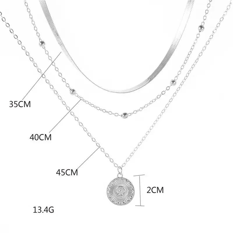 Classic Casual Necklace Neck Decoration Charm Necklace Fine Workmanship Fashion Women Simple Pendant Necklace