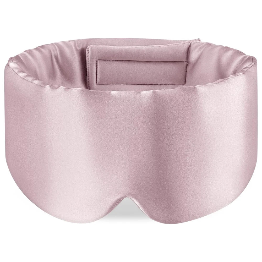 100% Mulberry Silk Blackout Sleeping Eye Mask Soft And Non-Intraocular Pressure Sleeping Mask Suitable For Side Sleep Adjustable