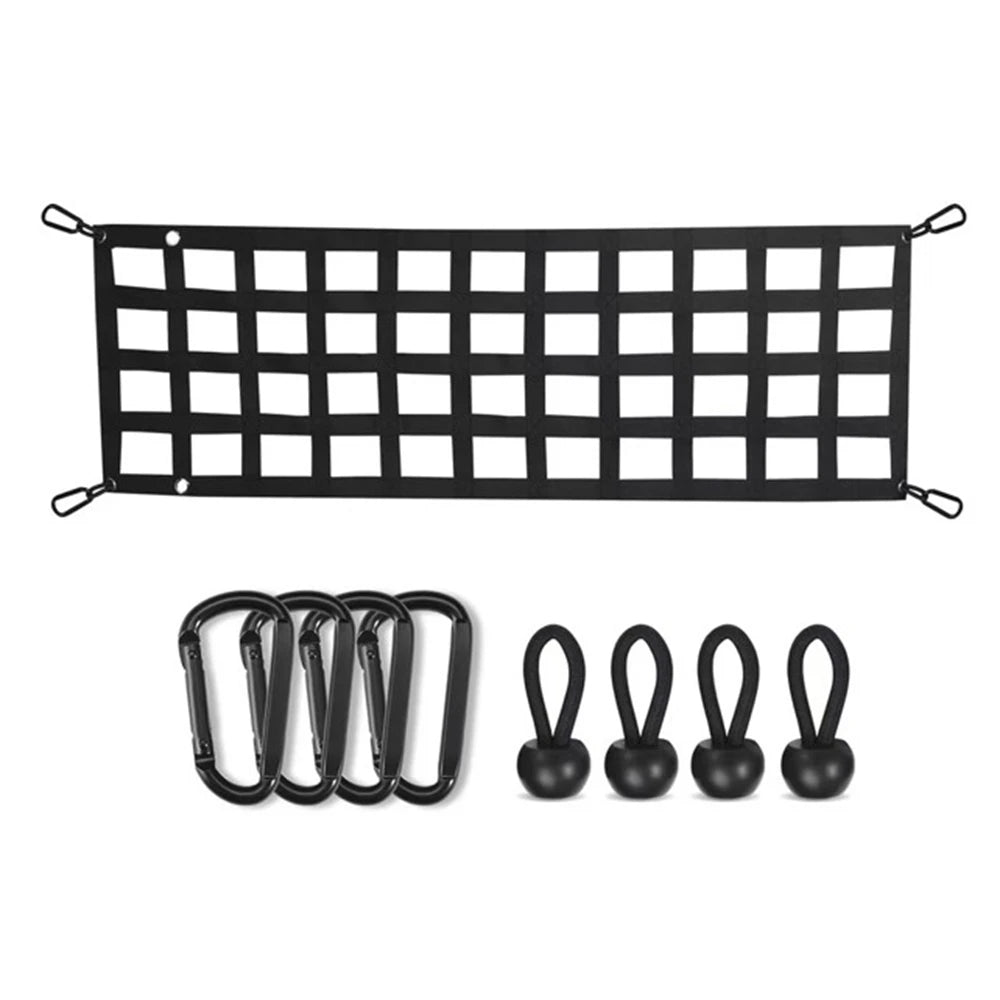 Trunk Organizer 🌟 Net (UV Protection!) Pickup Tailgate!💖 Durable and Long lasting! ✅
