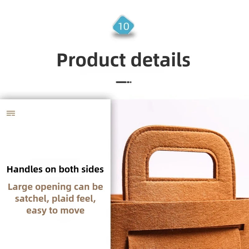 Foldable Car Storage Box Women's Cosmetic Storage Basket Desktop Storage Box Snacks Toys Storage Basket Dirty Clothes Basket