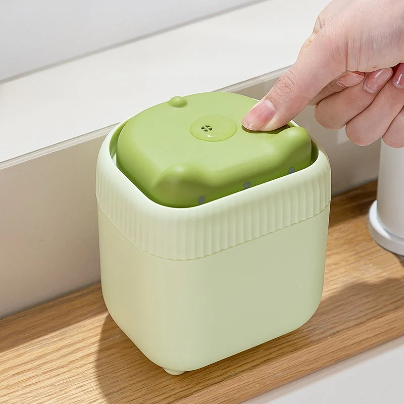 1PC Press-Type Soap Dispenser Cute Manual Dispenser Useful Kitchen Gadgest Sponge Press Soap Dispensers for Dish Cleaning