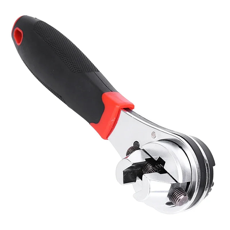 Multifunctional Ratchet Wrench Adjustable 6-22mm Screw Universal Adjustable Ratcheting Wrench Repair Hand Tools
