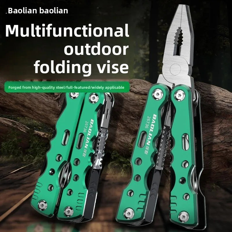 Multitools Hand Diy Multi Tools Multi-tool Clamp Folding Knives Scissor Cutters EDC Survival Gear Manual Pliers
