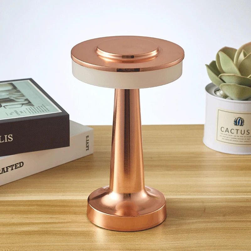Touch Led Charging Table Lamp Creative Dining Hotel Bar Coffee Table Lamp Outdoor Night Light Living Room Decorative Desk Lamp