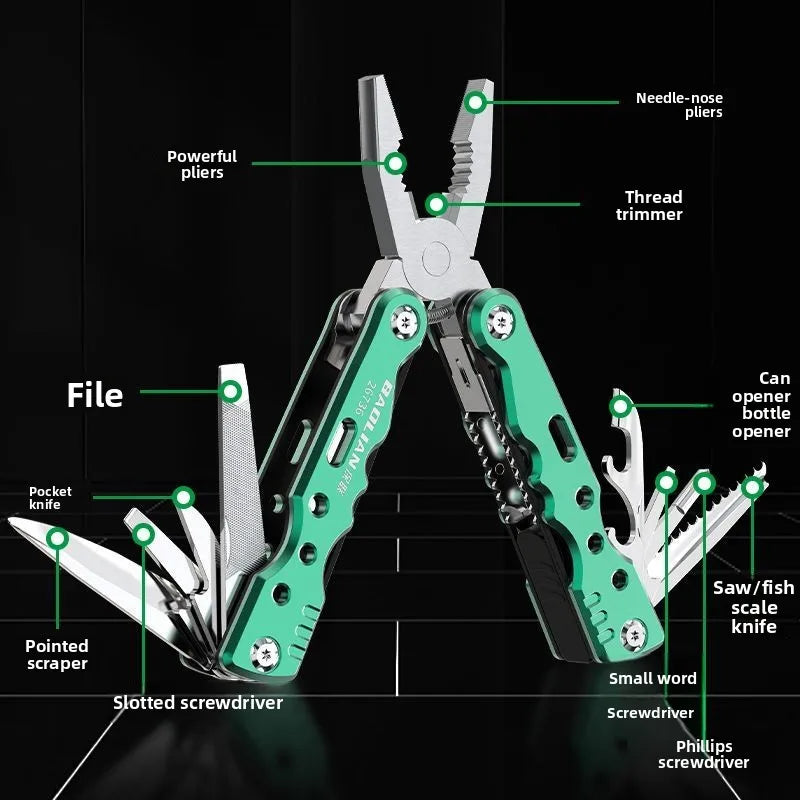 Multitools Hand Diy Multi Tools Multi-tool Clamp Folding Knives Scissor Cutters EDC Survival Gear Manual Pliers