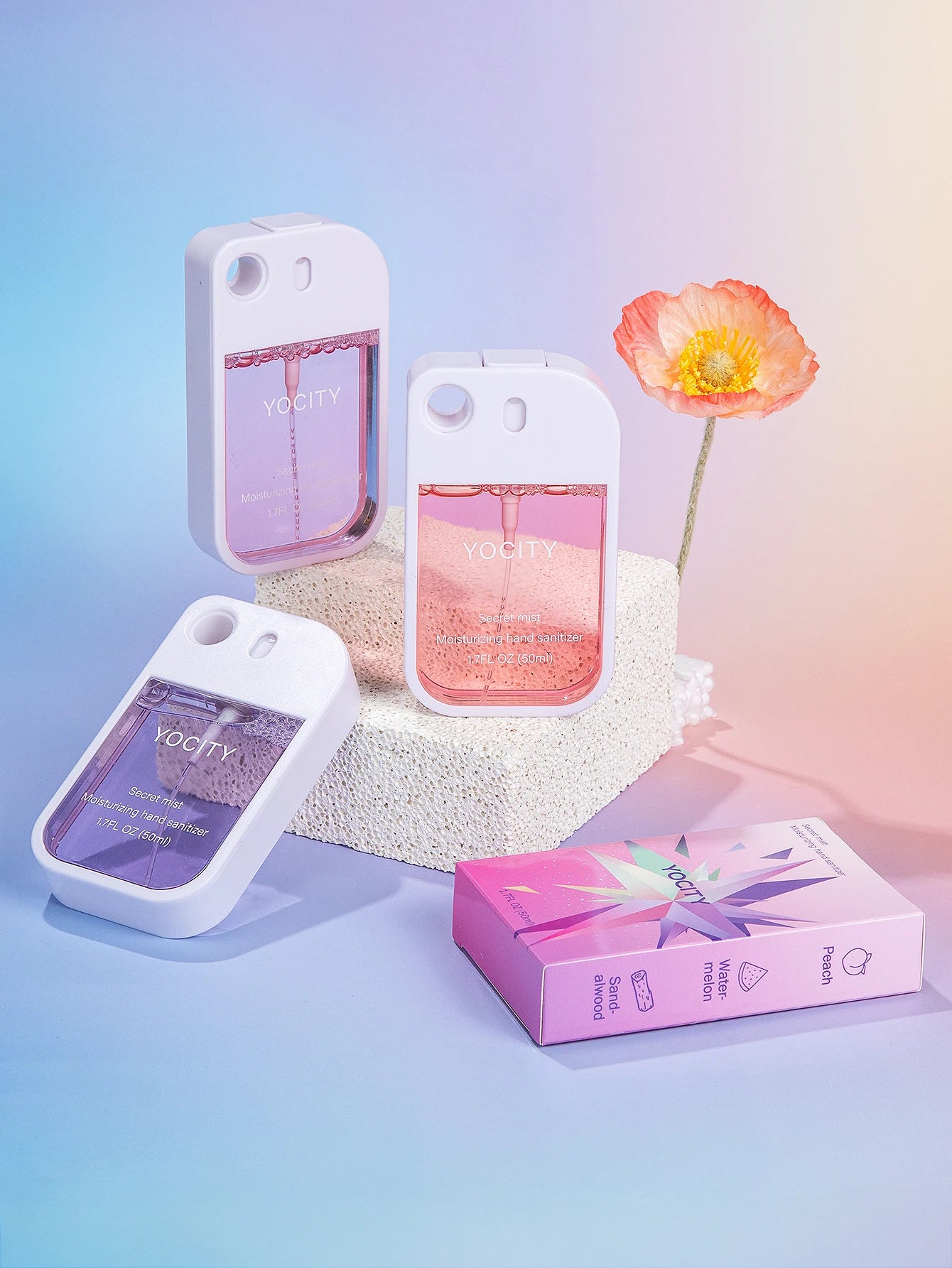 50ml Air Freshener Car Fragrance Spray Fresh Air Long-Lasting Fragrance Bathroom Hotel Valentine's Day Gifts Hand Sanitizer Bott