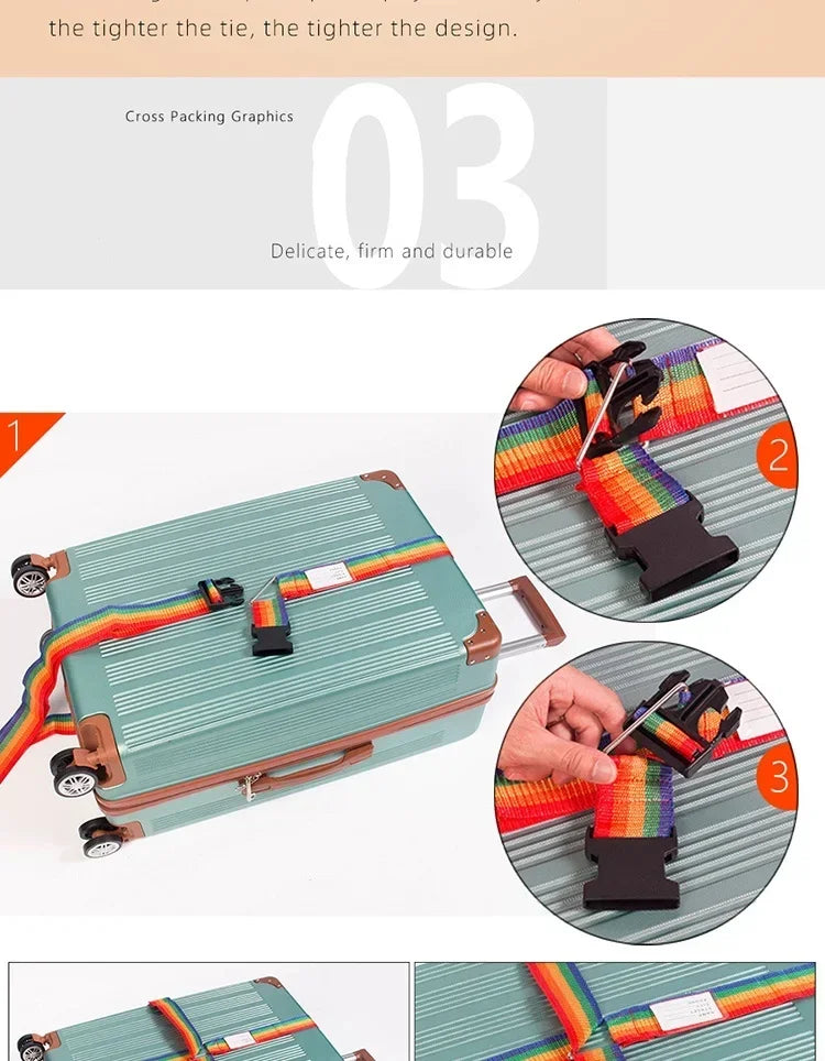Luggage Straps š Portable Bungees, Easy Travel, Reusable and Practical. Invest in One Today!