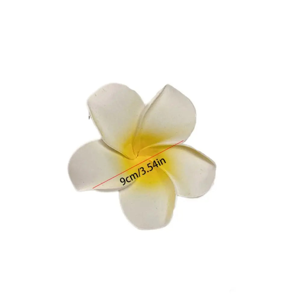 Korean Style Simulation Flower Hair Clip Bohemian Style Seaside Vacation Headwear Flower Hairpin Female Hair Accessories