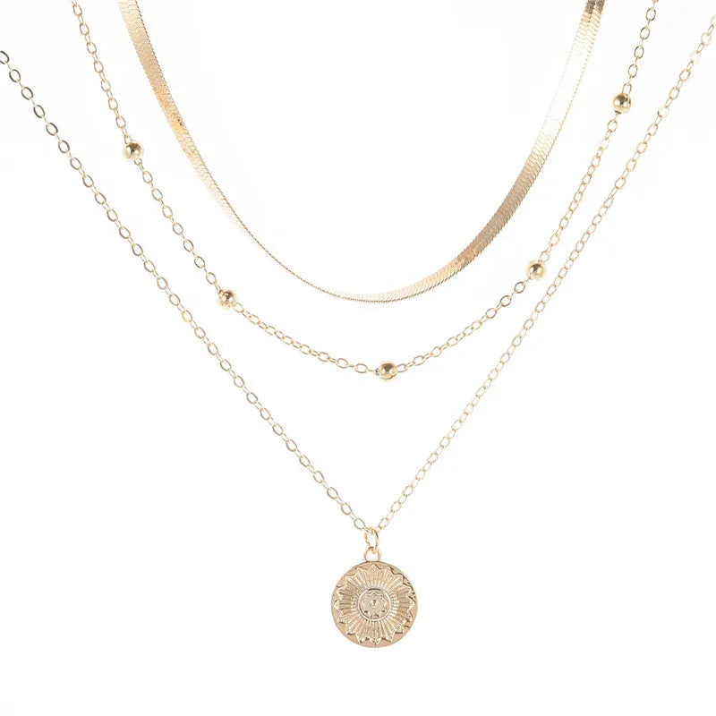Classic Casual Necklace Neck Decoration Charm Necklace Fine Workmanship Fashion Women Simple Pendant Necklace