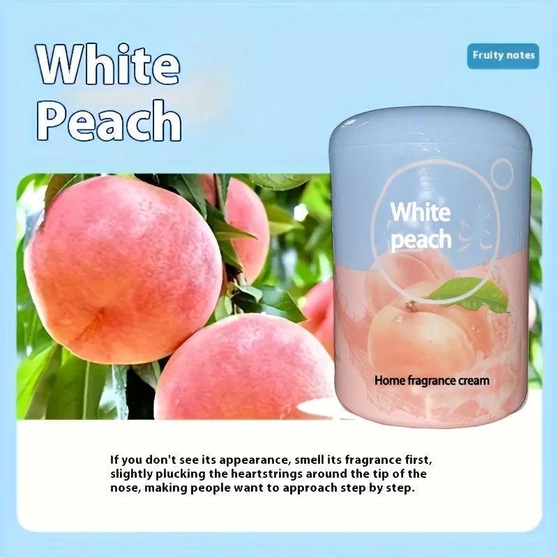 1 solid perfume air freshener -6 fragrances (white peach, cherry blossom, home fragrance)suitable for cars, families, kitchens,