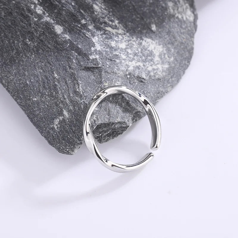 Fashion Silver Twist Ring (Elegant and casual) (Free Shipping!) šš¹š