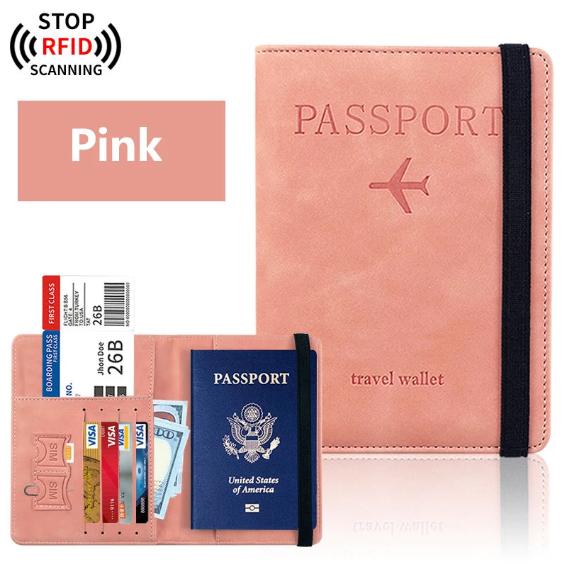 Passport Holder (Rustic and Fancy) 🌹