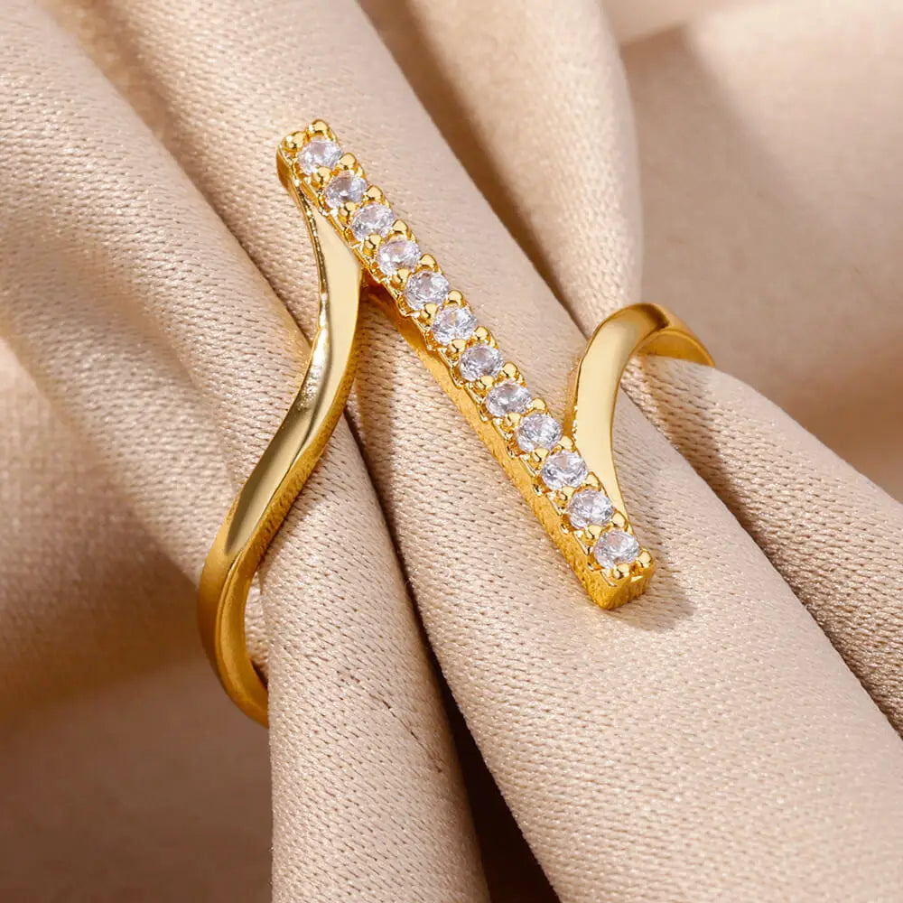 Open Gold Filled Rings For Women