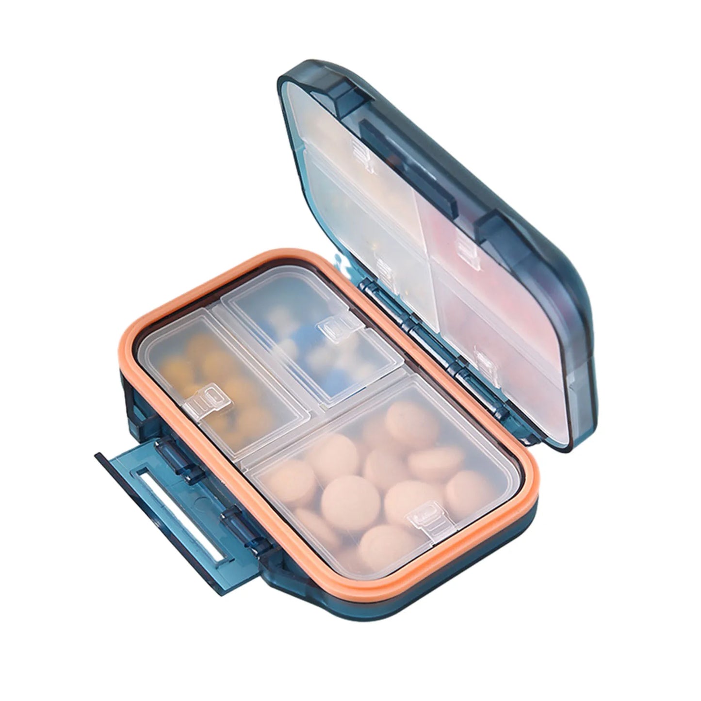 Органайзер Organizador Pill Storage Box Portable Medicines Dispenser Large Sealer Travel Tablet Storage Case Container Organizer