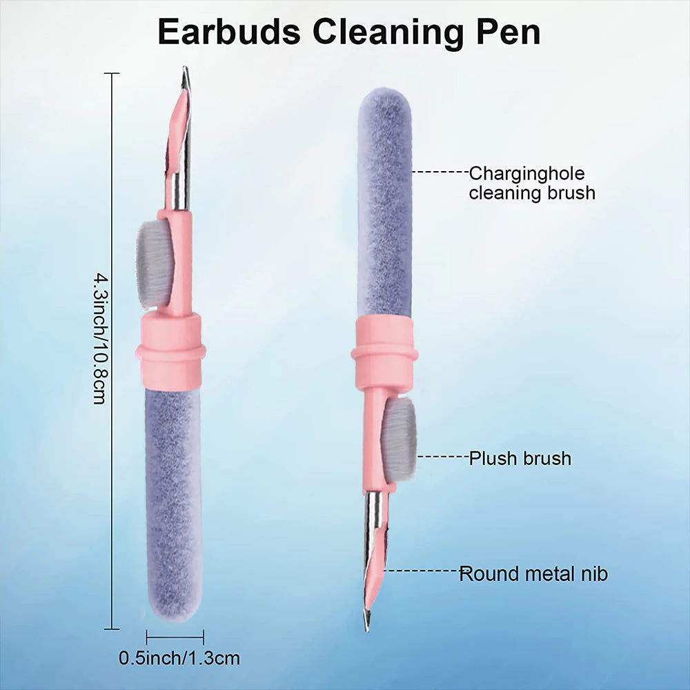 Earphones Cleaner Kit For Airpods Pro 3 2 1 Cleaning Brush Tools Bluetooth Earbuds Case Cleaning Tools for Huawei freebuds 4