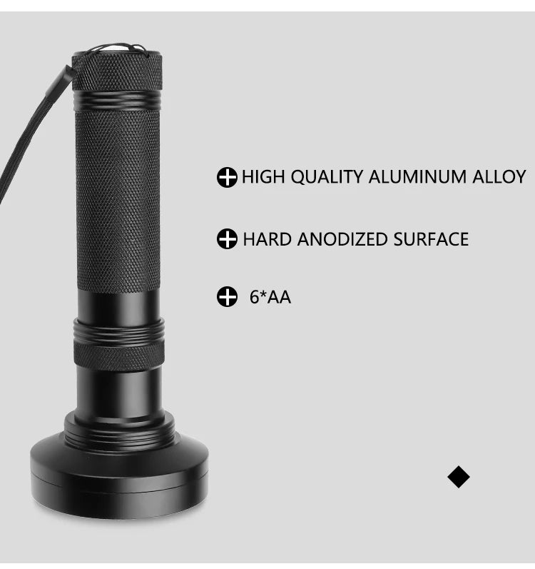 UV Flashlight 21/51/100 LED UV Light 395nm UV Flashlights Ultraviolet Torch Black Light Detector for Dry Pets Urine Stains Bug